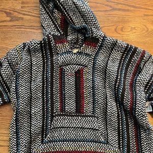 NWT Woven Hoodie Drug Rug